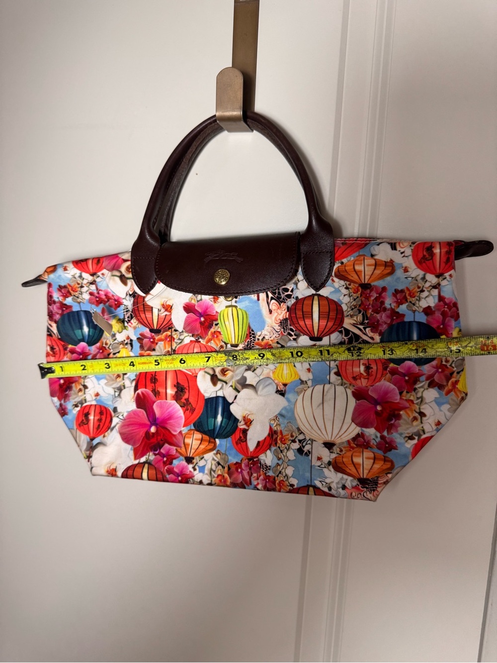 Limited edition Longchamp x Mary Katrantzou Le Pliage tote bag - Picture 12 of 16